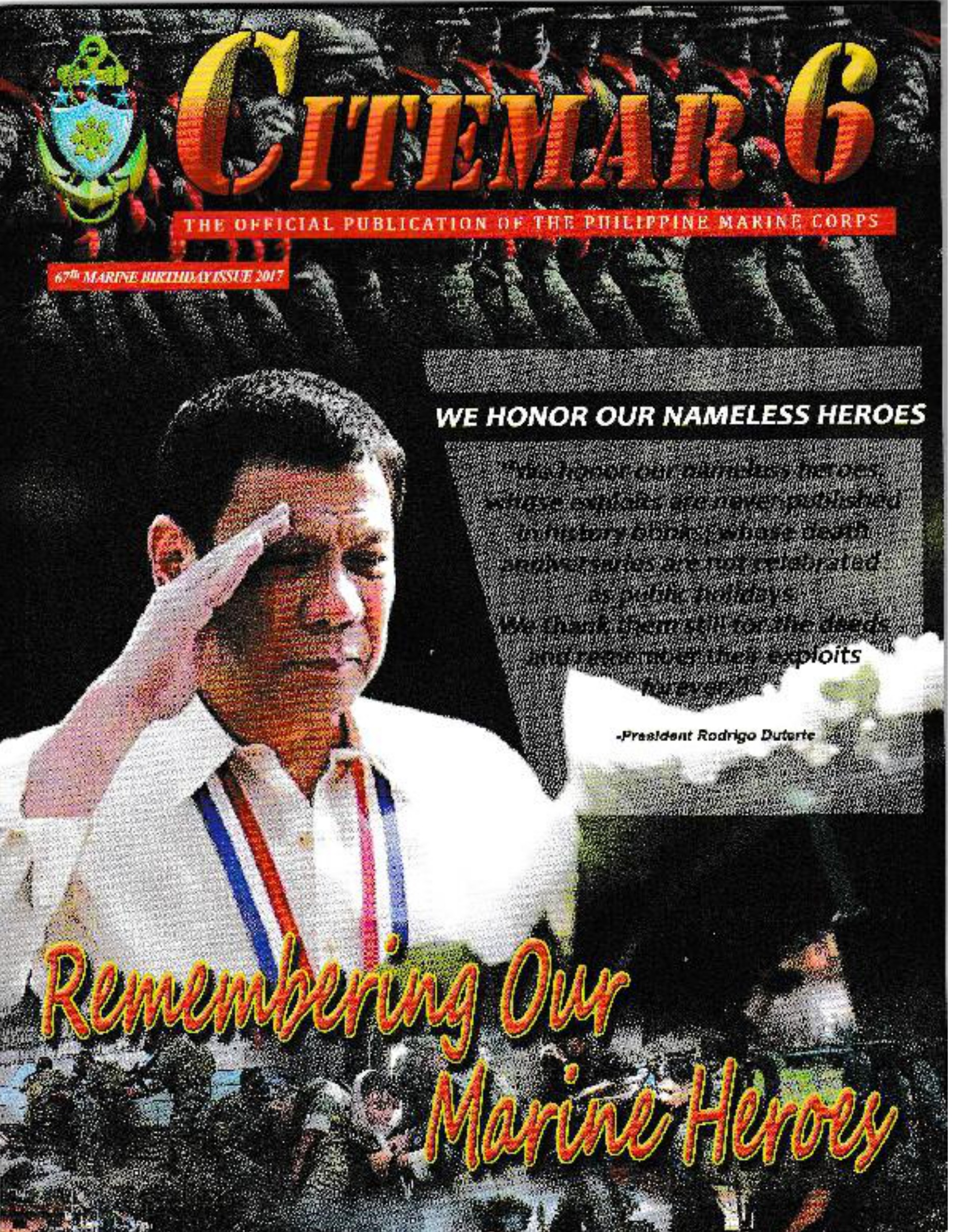 CiteMar6 67th Marine Bday